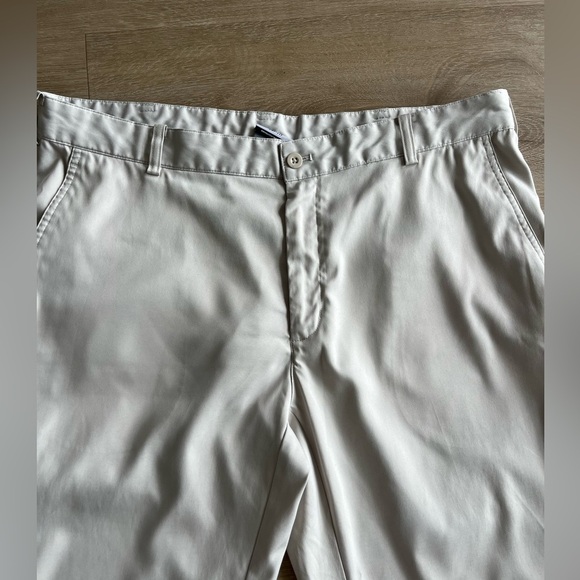 Nike Golf Pants Mens 36 x 30 Khaki Dri Fit Performance Stretch - Picture 3 of 7